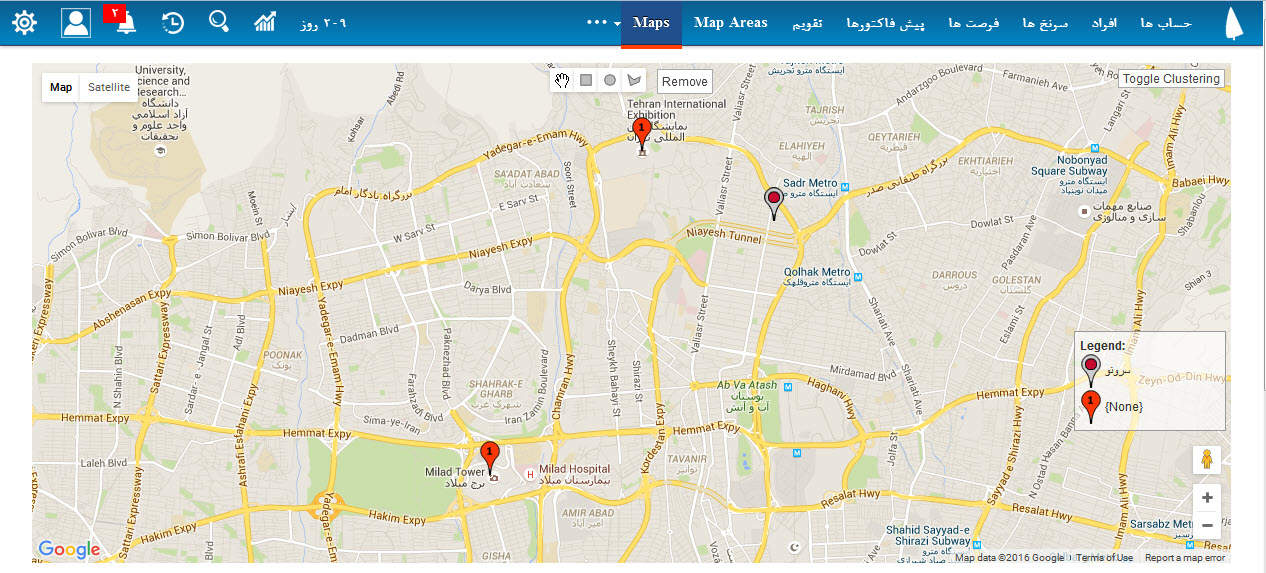 google map sarvcrm-google map