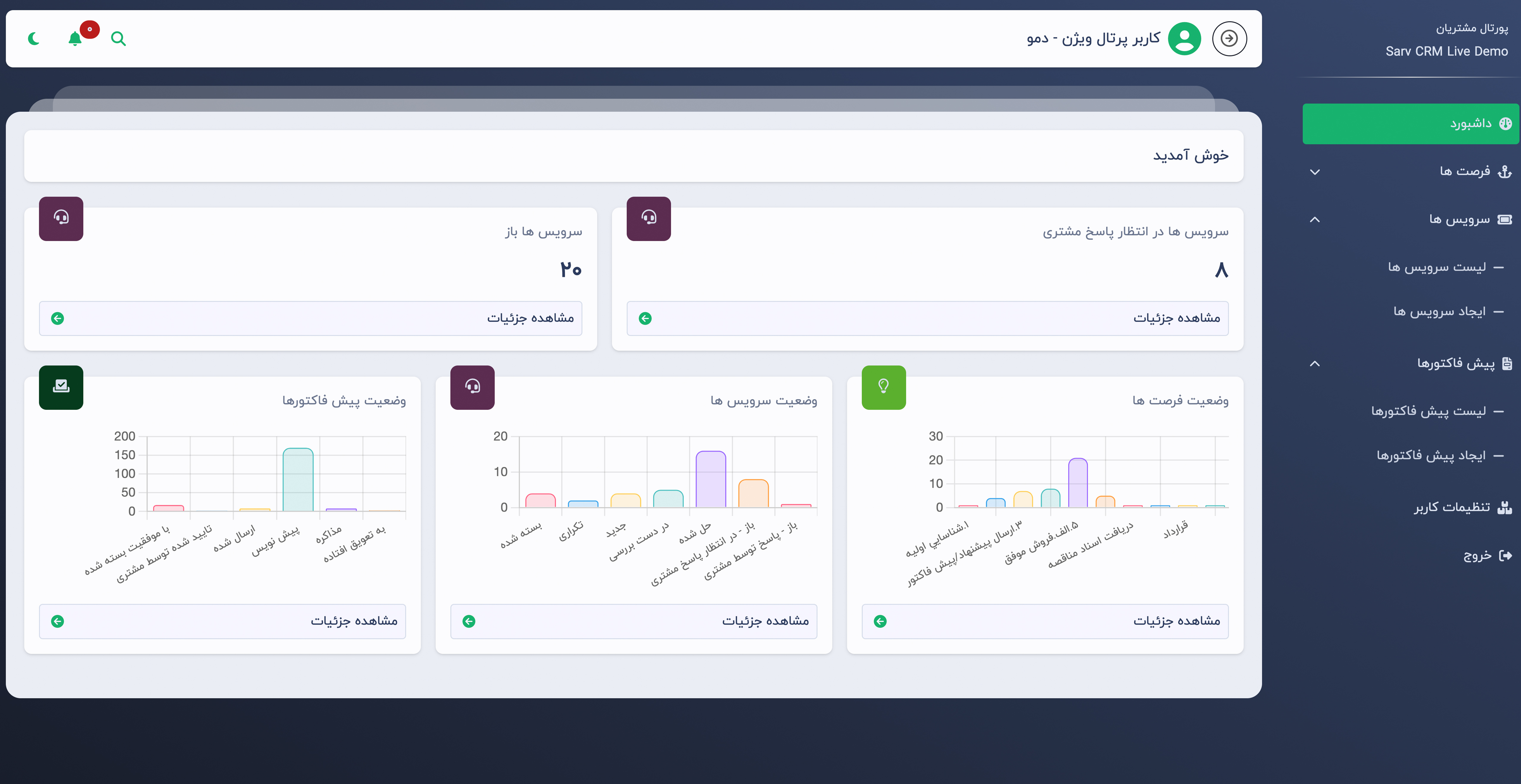 پورتال مشتریان
