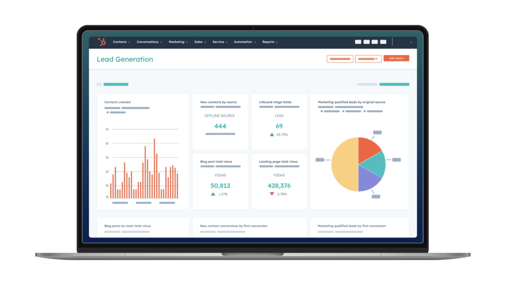 Mockup hubspot